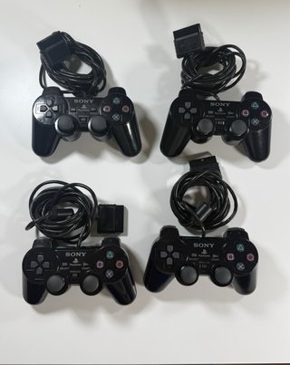 PlayStation 2 Slim + 4 mandos+accesorios +tarjetas
