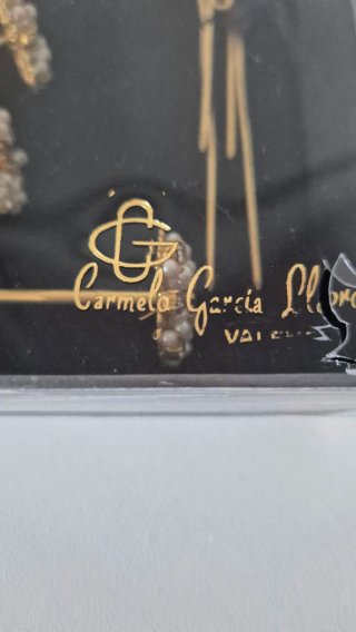 Aderezo fallero oro y perlas