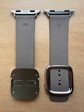 Apple Watch 41mm. Tan Modern Buckle M