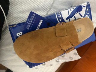 Zuecos Birkenstock Marrones