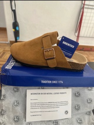 Zuecos Birkenstock Marrones
