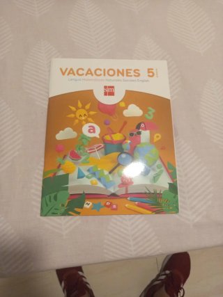 Vacaciones, 5 Primaria lengua, matemáticas, nat...