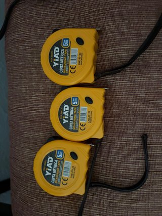 3 Cintas Métricas YIAD 5m URGE VENDER!