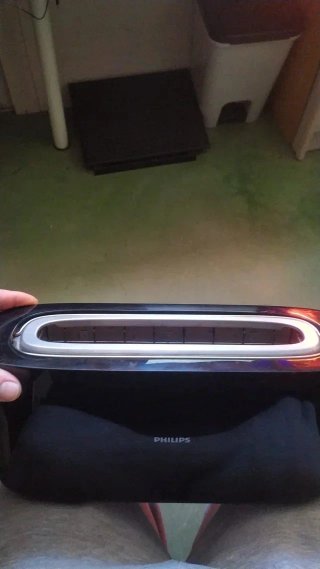 Tostador Doble Philips Negro