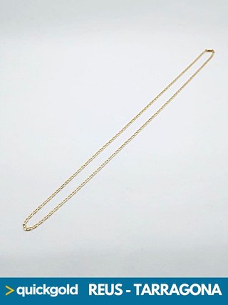 040-591 CADENA ORO DE 18K CALABROTE 61CM