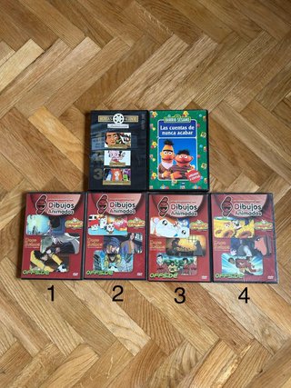 Lote 5 Películas Infantiles DVD