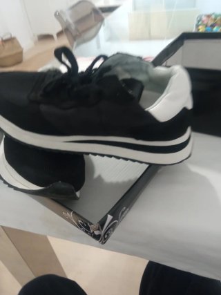 Deportivas negras talla 38