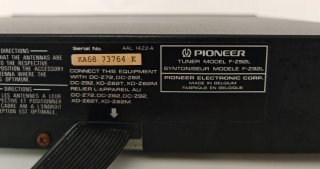 Sintonizador Pioneer F-Z92L FM/AM Digital