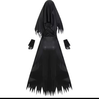 Disfraz Monja Halloween + Pintura Corporal