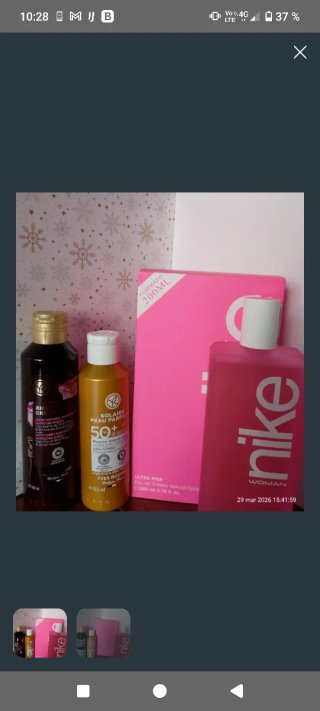 Lote Perfume, Loción Corporal y Protector Solar