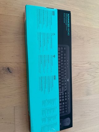 Teclado Logitech Inalámbrico Negro MK540