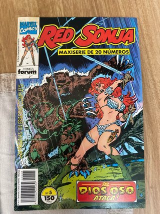 Comics Red Sonja. Máximo serie de 20 números.