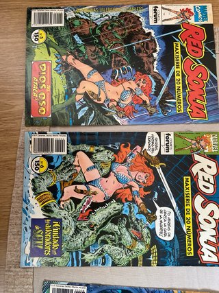 Comics Red Sonja. Máximo serie de 20 números.