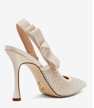 Zapatos Steve Madden Beige con Brillantes