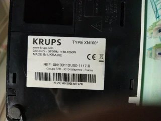 Cafetera Nespresso Krups Inissia XN100