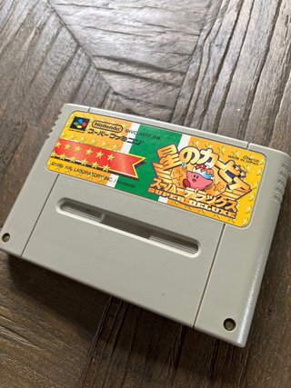 Kirby Super Deluxe Super Famicom Cartucho