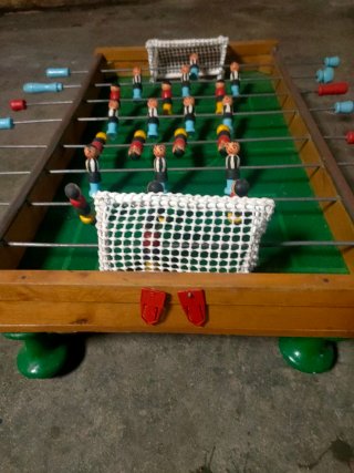 Futbolín miniatura antiguo