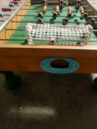 Futbolín miniatura antiguo