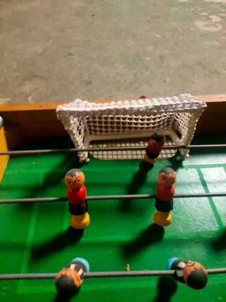 Futbolín miniatura antiguo