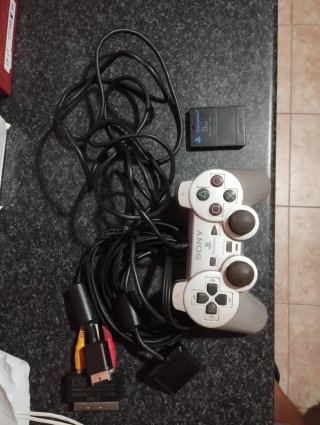 Consola Sony PlayStation 2 PS2 Plata