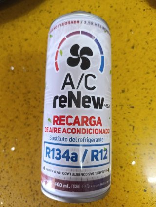 Recarga A/C Coche R134a/R12