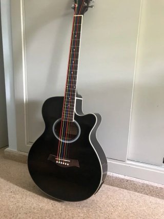 Guitarra Academy Electroacústica + Funda