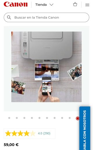 Impresora Canon PIXMA TS3551i Inalámbrica