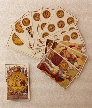 Baraja Neoclásica de 1810,  Heraclio Fournier 1977