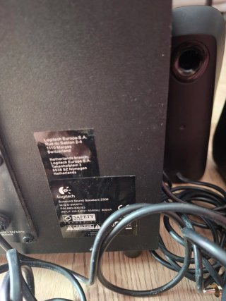 Logitech 5.1 Altavoces Negro