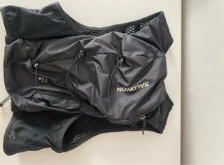 Chaleco Salomon Trail Running Negro 8L