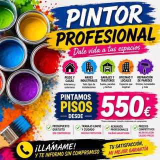 Pintor profesional económico