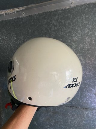 Casco Moto Axxis Blanco
