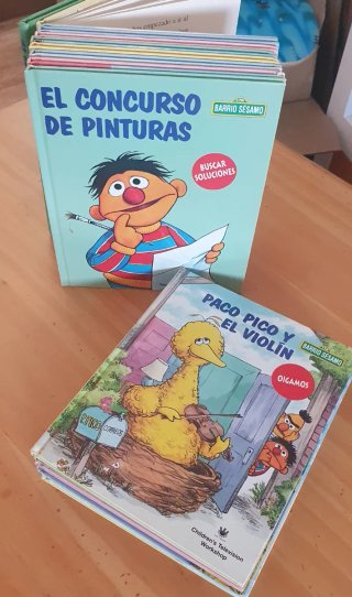 Libros Barrio Sésamo