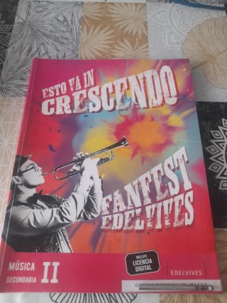 Libro Música Secundaria II - Edelvives