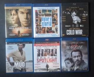 Pack 6 Películas Blu-ray