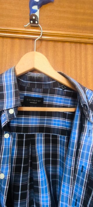 Camicia a quadri uomo Cortefiel Taglia M