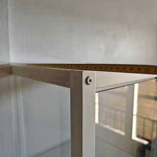 Vitrina expositora cristal blanca