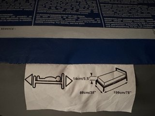 Colchón viscoelástico para cama articulada