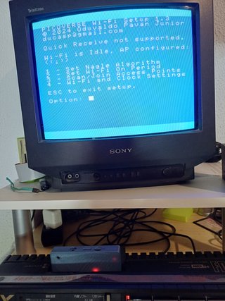 Cartucho MSX Picoverse RP2350 Beta 1.1 con WiFi
