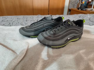 Nike Air Max Talla 41 Gris/Verde