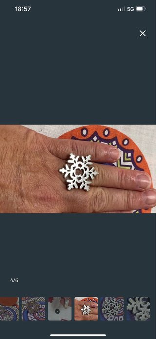 Anillo Tous Modelo Snowy Plata