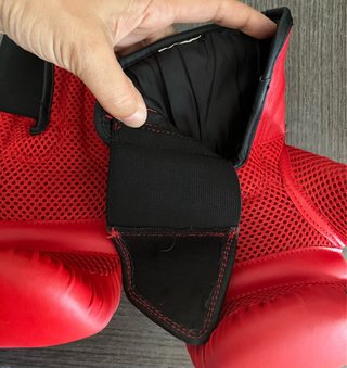 Guantes Boxeo Infantil Outshock 4 oz Rojos