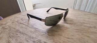Gafas de sol Ray-Ban Aviator Plata/Negro