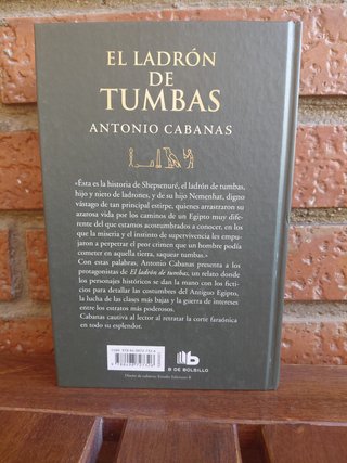 El ladrón de tumbas. Antonio Cabanas
