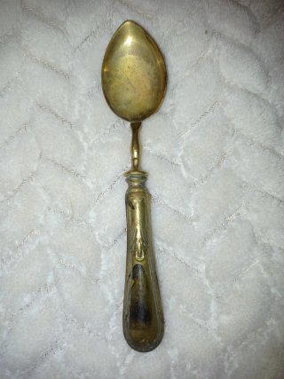 Juego de 2 cucharas antiguas