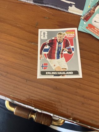 Carta Haaland Panini Mundial 2026 Extra
