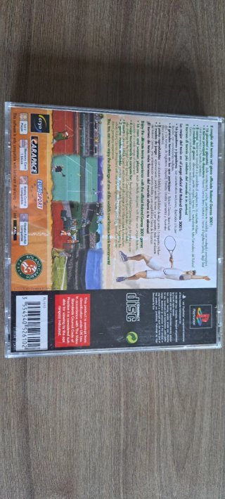 Juego PS1 Roland Garros 2001