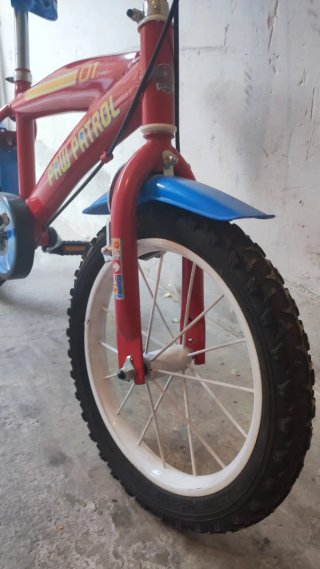 Bicicleta Patrulla Canina Niños