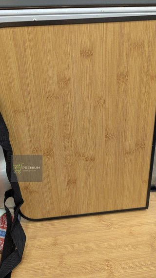 AKTIVE Mesa baja plegable, 60x40x25 cm