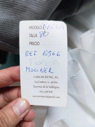 Cancán fallera blanco